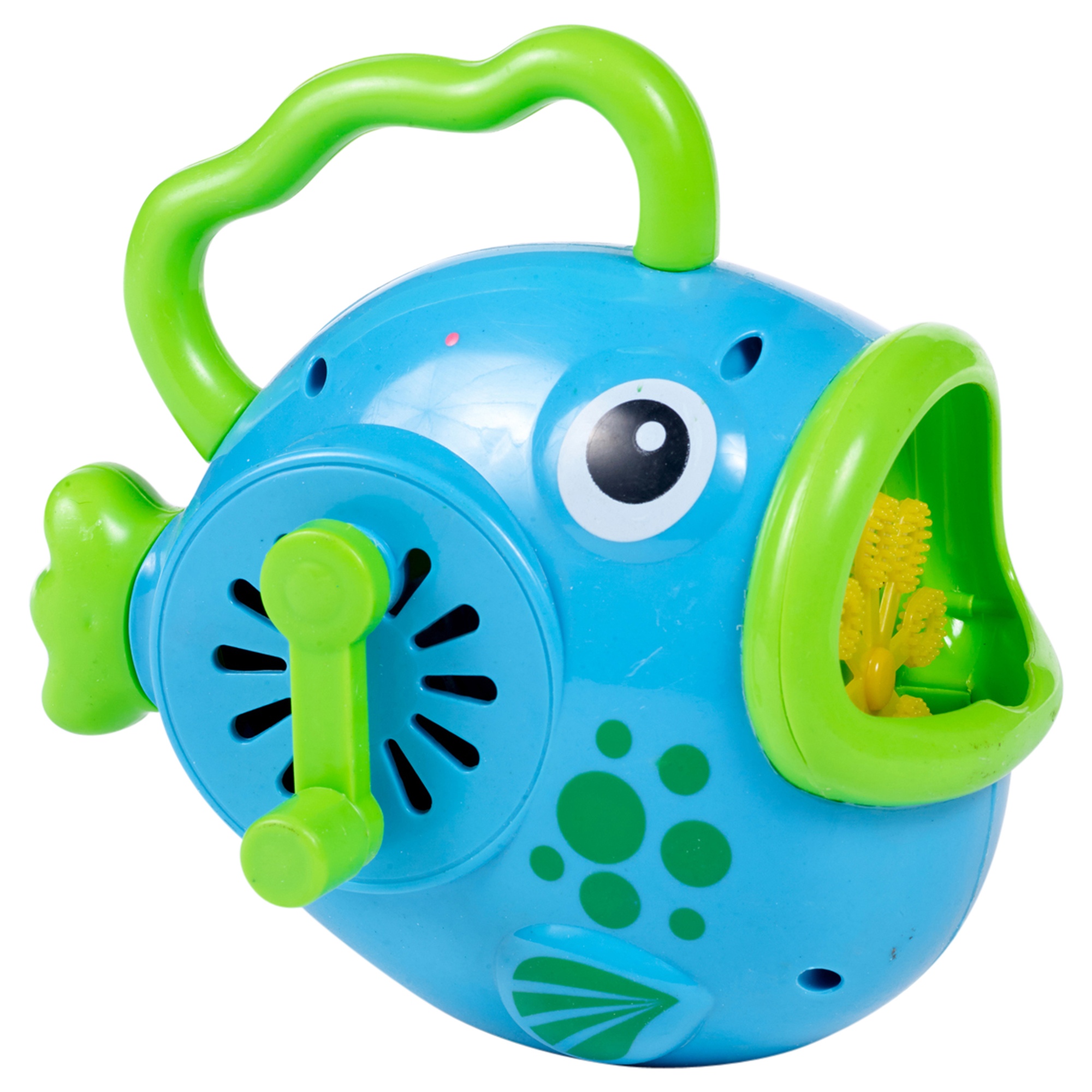 bubble blowing fish toy