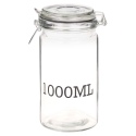 Glass Storage Jar 1000 ML [730825]