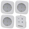 3pc LED Push Light [072067]