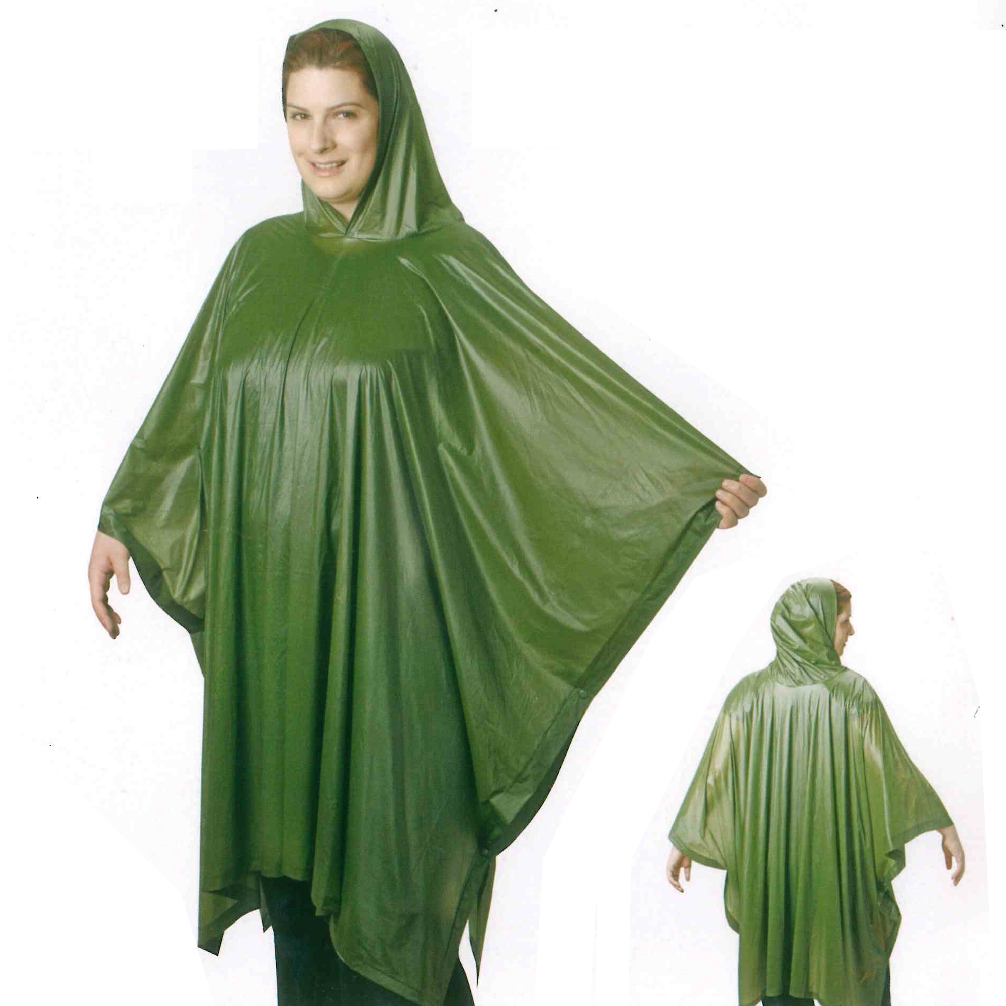 Kids Child Pocket Poncho Rain Coat Waterproof Festival Camping Hiking Hood Cape