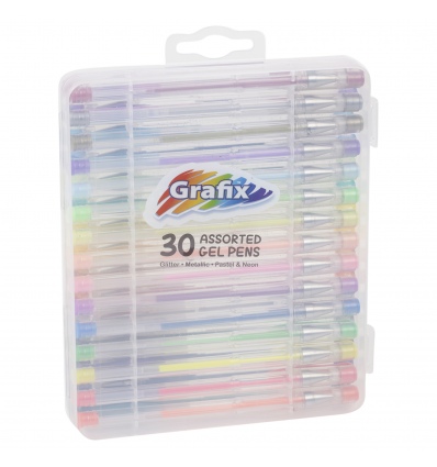 30 Assorted Gel Pens [434857]