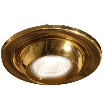 Robus GZ10 Enclosed Eyeball Downlight Brass [R202E-02]