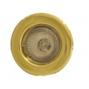 Brass Robus 12V Circular Pressed Steel Downlight, Straight [R101-02]