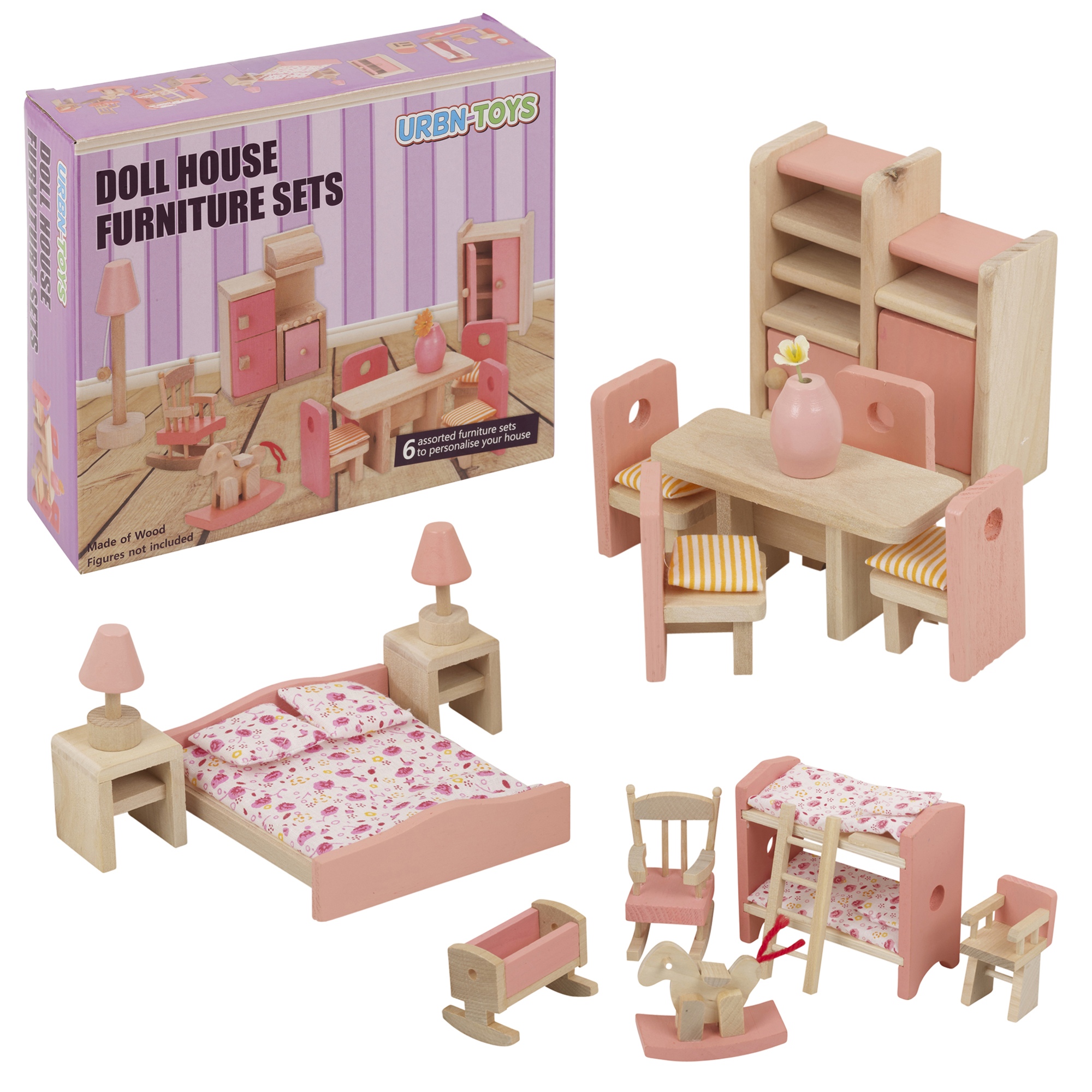 toy wooden doll house