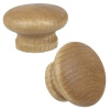 44mm Wooden Door Knob Handles