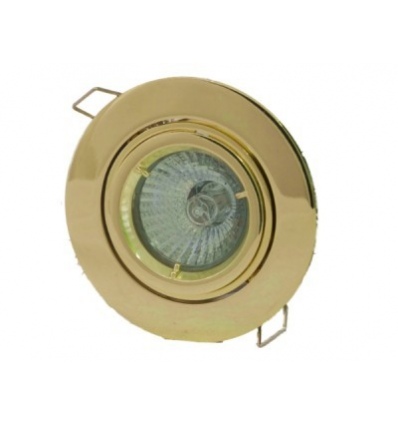 Robus 12V Circular Die Cast Downlight, Directional, Single Clip [RD108SC-02]