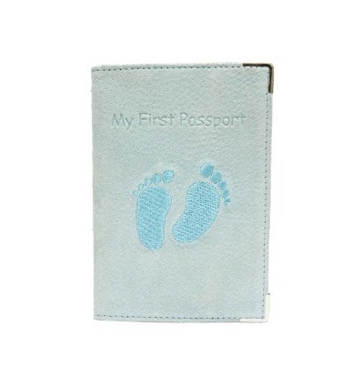 My First Passport Cover - Aqua [7414F BLUE]