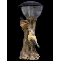 Solar LED Light And Two Robin Birds 33cm [343679] 