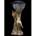 Solar LED Light And Two Robin Birds 33cm [343679] 