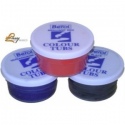 3 Berol Colour Paint Tubs (1 x Black, 1 x Blue, 1 x Red)