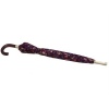 Vogue Automatic Wind Proof Umbrella [Floral Purple Dark Handle]