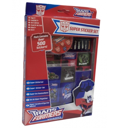 Transformers Super Sticker Set [TRF-122]