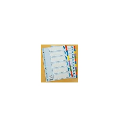 ESSELTE A4 10 MYLAR INDEX DIVIDER'S NEW - PROJECTS 17745