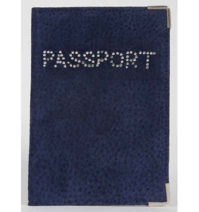 Suede Leather u.k Passport Holder