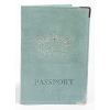 International Suede Leather Passport Holder