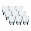 3 x Bormioli Rocco Luna Glass Tumbler Sleeve Pack