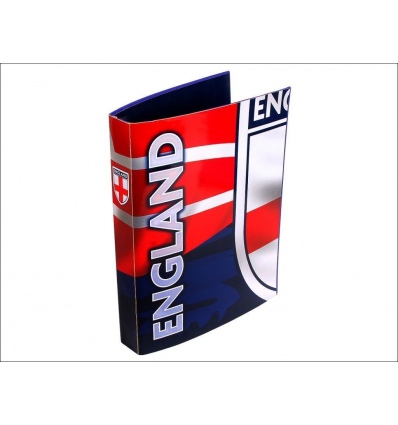 4 X A4 ENGLAND RINGBINDERS 25mm 2 RING (BINDERS)