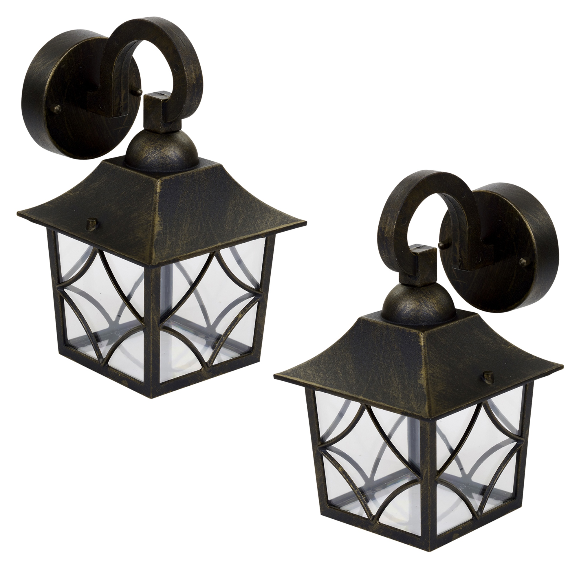 1 Or 2 Homebase Shabby Chic Outdoor Wall Security Led Light Class Homebase Outdoor Lighting 063289 Es96hb Rrp From 19 99