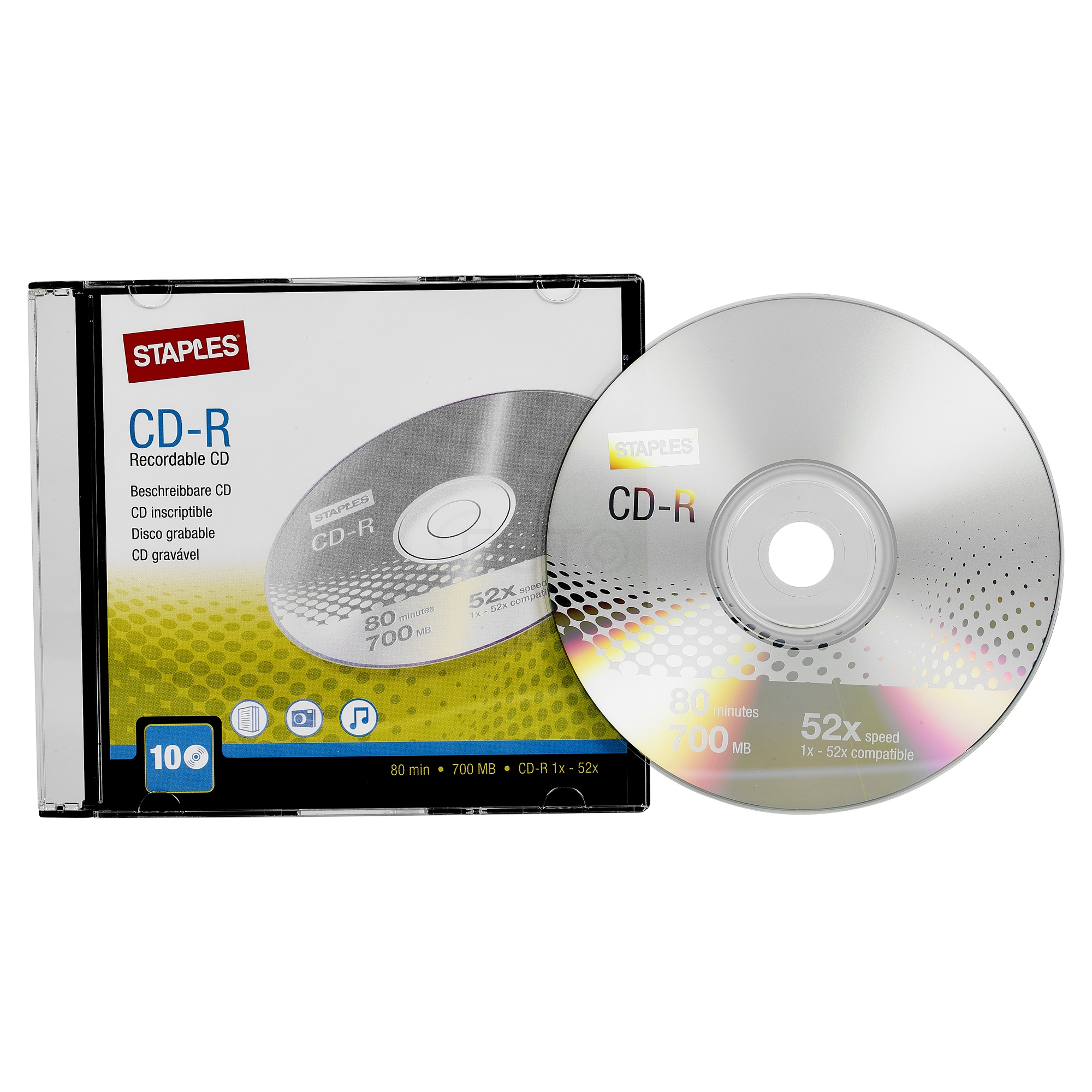 Staples Cd R Blank Digital Audio Recordable Cds – IZBHYU