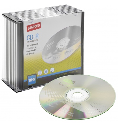 10 Recordable CD's [914862]