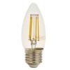 LAP Dimmable LED Candle Filament Bulb 4W Warm White [013144][SDFL416]