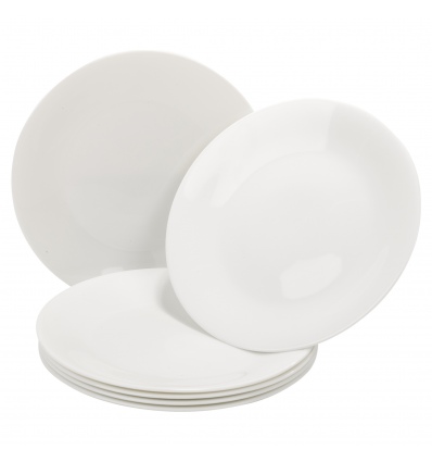 20cm White Moon Dessert Plate [120379]