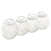 Set of 4 Glass Storage Jars [295732]