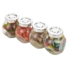 Set of 4 Glass Storage Jars [295732]