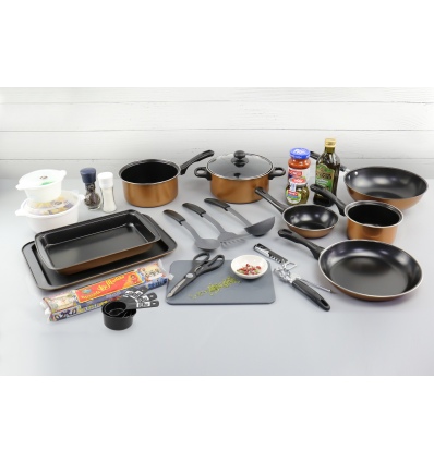 21 Pc Kitchen Starter Pack Copper [390558][EH-S0114]