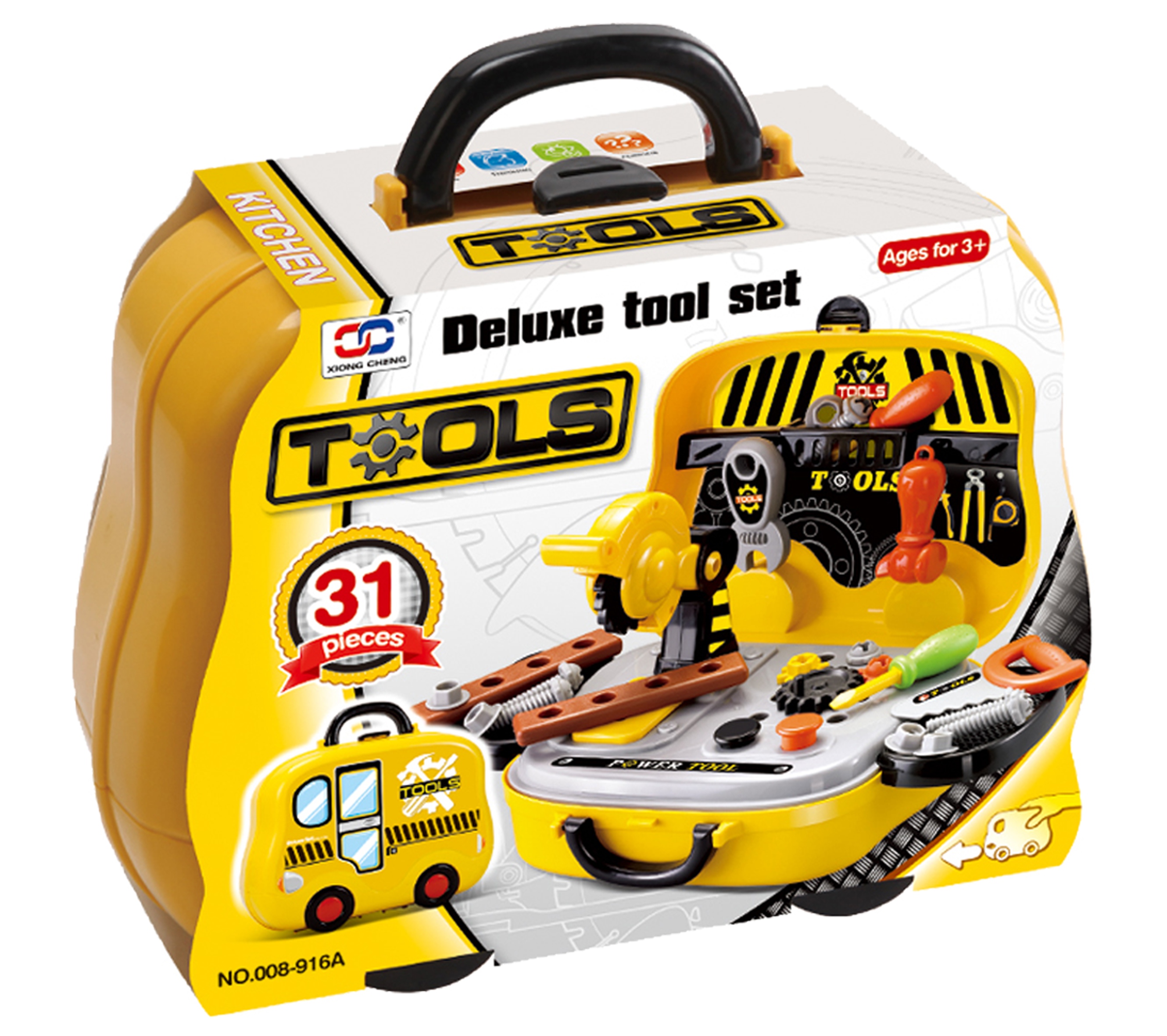 deluxe tool set toy