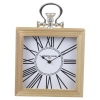 H&S Vintage Square Table Clock [232288]