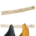 Handmade Teak 5 Hook Coat Rack [400991]