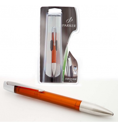 Parker I.M Chrome Amber Gel Pen (770849)