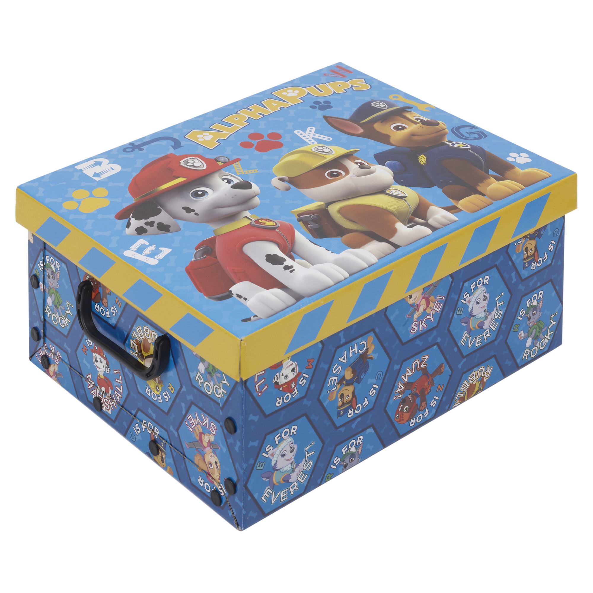 paw patrol canvas storage