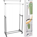 Mobile Clothes Rack Double Rail [256962]