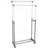 Mobile Clothes Rack Double Rail [256962]