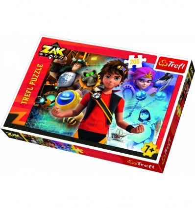 Puzzles - "200" - Zak Storm - a super pirate / ZAG America ZAK Storm [13236]