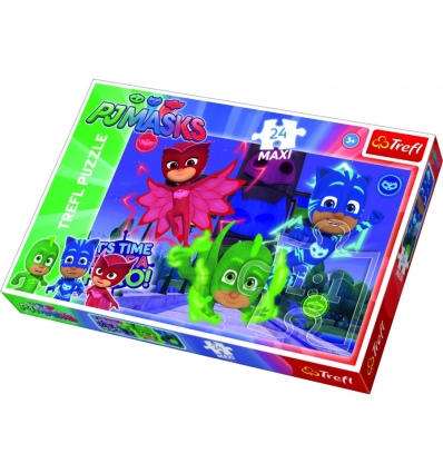 Puzzles "24 Maxi" - Hidden heroes / E1 PJ Masks [14262]