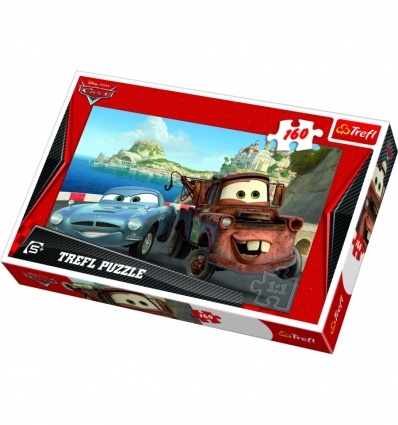 Puzzles - "160" - Mater and Finn / Disney Cars 2 [15196]