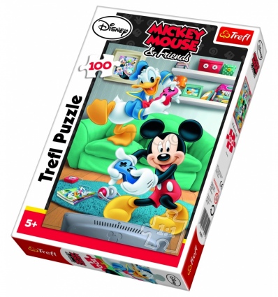 Puzzle - "100" - Mickey and Donald / Disney Standard Characters [16291]