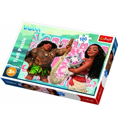 Puzzles - "100" - Vaiana and friends / Disney Moana - Vaiana [16298]