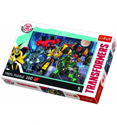 Puzzles - "100" - Autobots team / Transformers Robots in Disguise [16315]