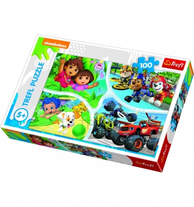 Puzzles - "100" - One team / Viacom Nick Jr Multi-Property [16332]