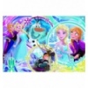 Puzzles "100" - The land of friendship / Disney Frozen [16340]