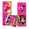 Puzzles - "4in1" - Beautiful Minnie / Disney Minnie [34119]