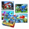 Puzzle - "4in1" - Awesome team / CJ E&M Super Wings [34280]