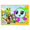 Puzzles - "4in1" - Nice memories / Hasbro, Littlest Pet Shop [34295]