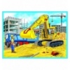 Puzzles - "4in1" - Large construction machines / Trefl [34298]