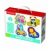 Puzzles - Baby Classic - Cheerful animals / Mattel Fisher-Price [36081]