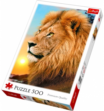 Puzzles - "500" - Lion / Trefl [37191]